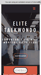 Mobile Screenshot of elite-tkd.com